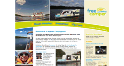 Desktop Screenshot of freecamper.de
